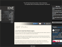 Tablet Screenshot of kwegroup.com